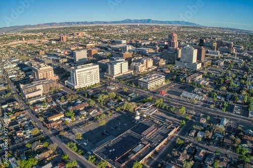Aerial View of Albuquerque, The biggest City in New Mexico © Jacob