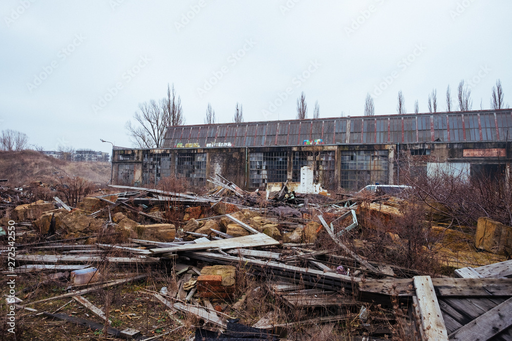 Fototapeta premium Factory Ruin