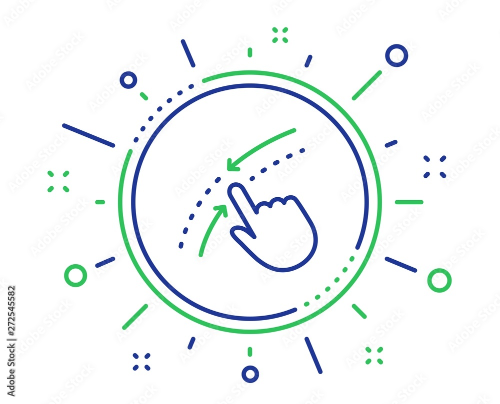 Swipe up down line icon. Move finger sign. Touch technology symbol. Quality design elements. Technology swipe up button. Editable stroke. Vector Swipe up down line icon. Move finger sign. Touch technology symbol. Quality design elements. Technology swipe up button. Editable stroke. Vector