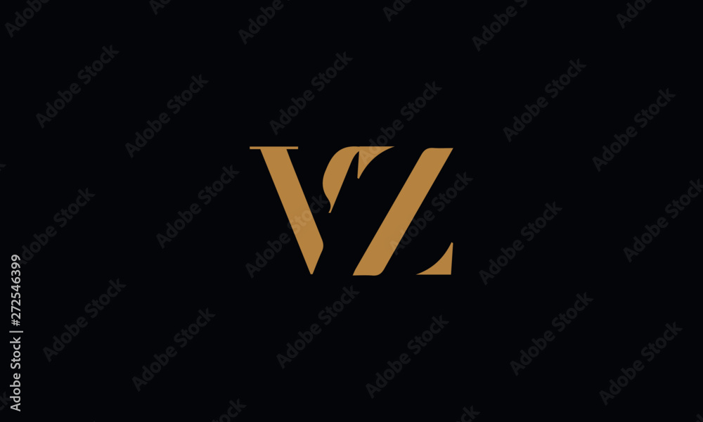 VZ logo design template vector illustration VZ logo design template vector illustration