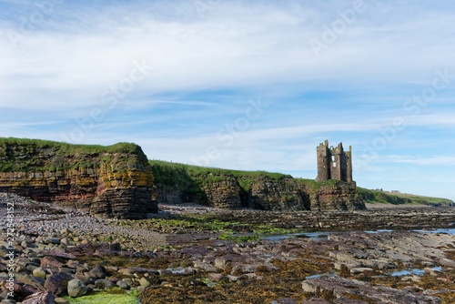 Schottland - Old Keiss - Burgruine photo