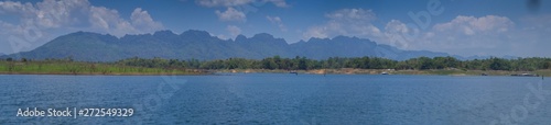 Mountains and lakes in Thailand