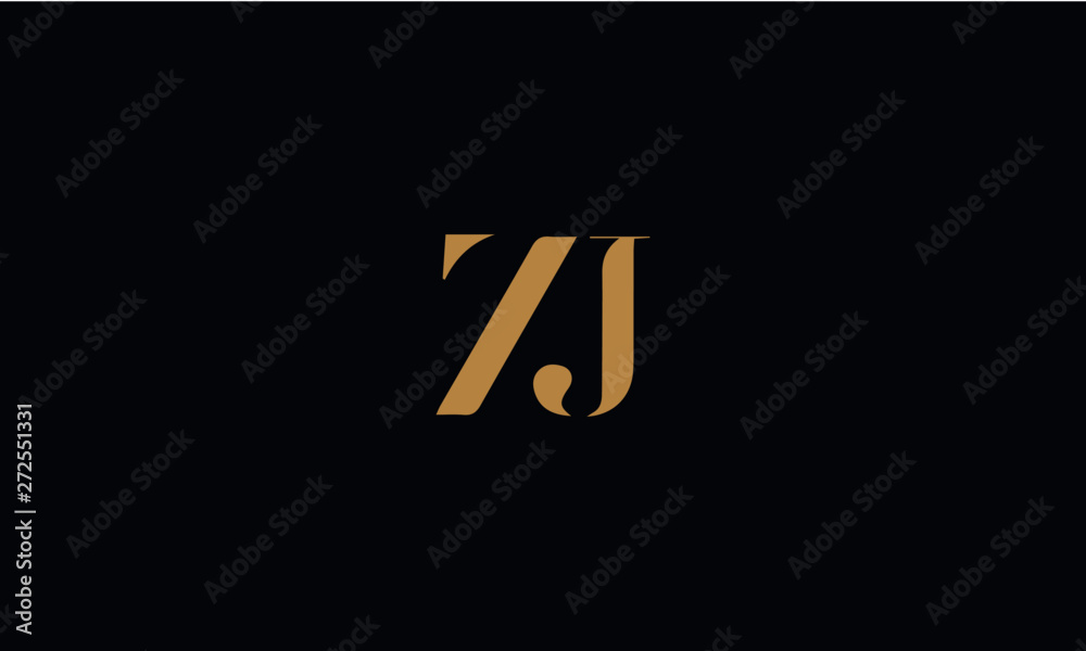 ZJ logo design template vector illustration ZJ logo design template vector illustration