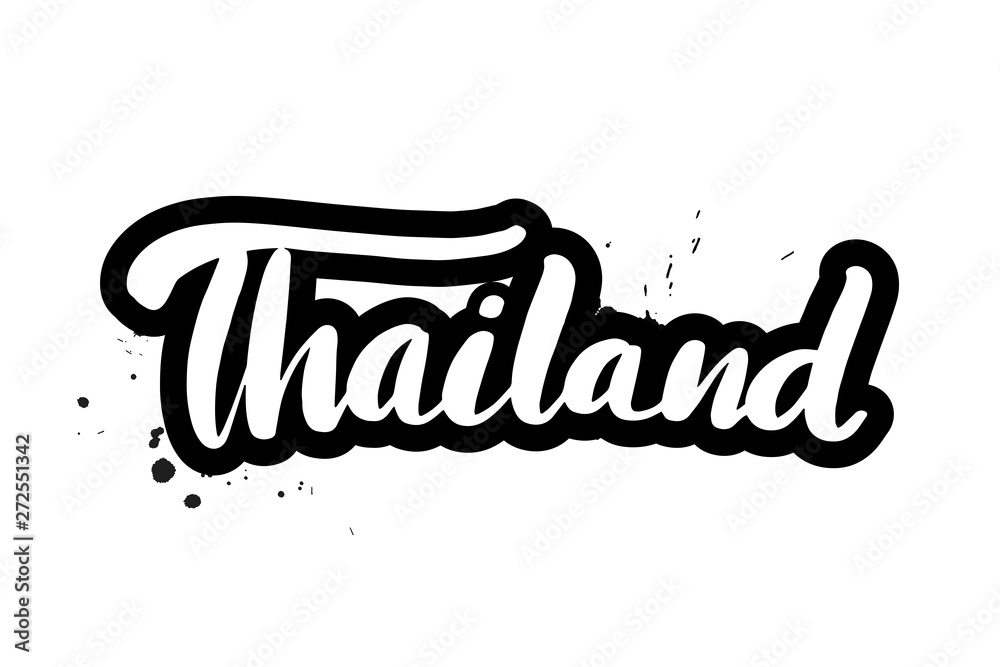 brush lettering Thailand brush lettering Thailand