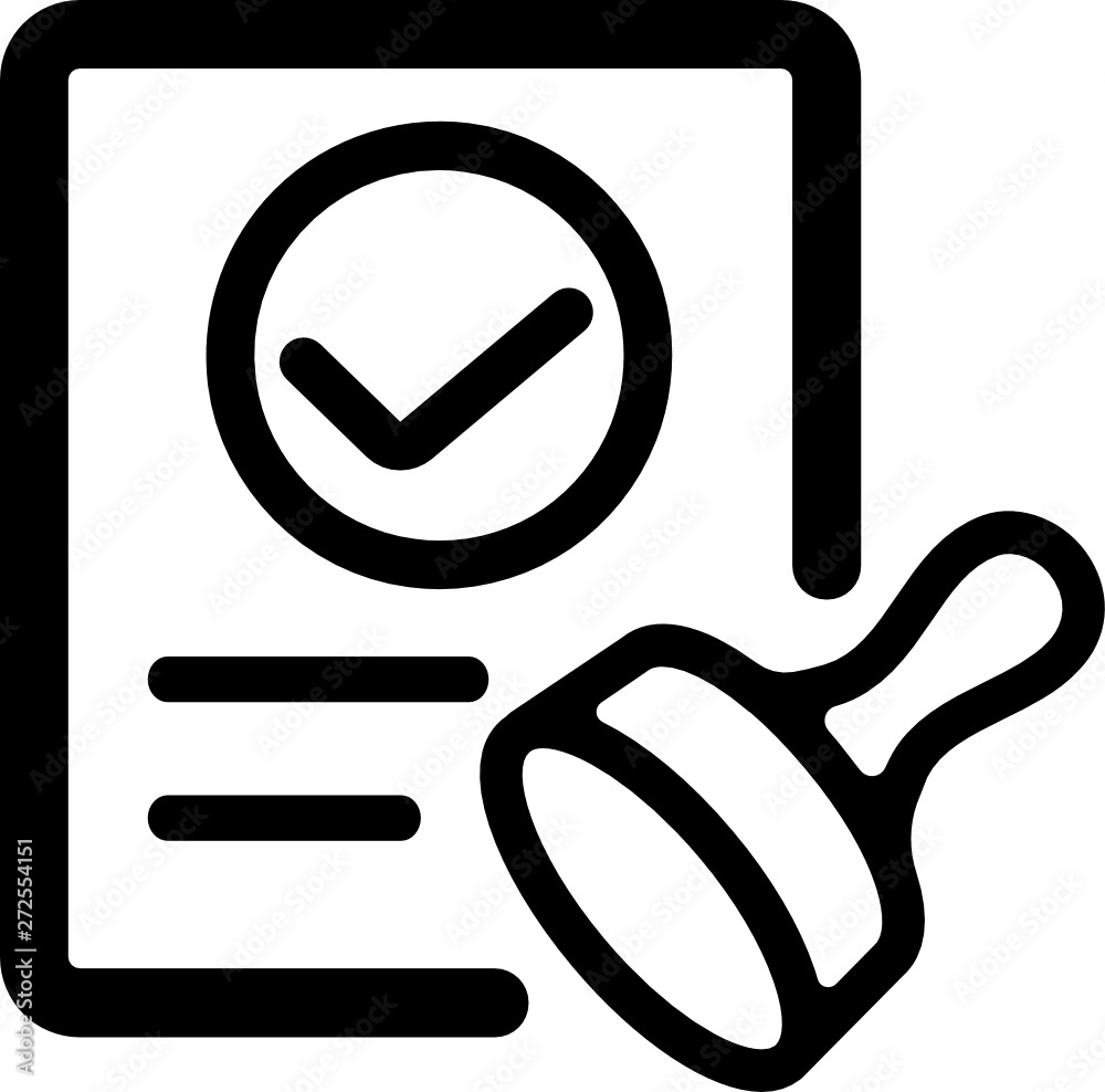(SVG) approval / consent / qualified icon (SVG) approval / consent / qualified icon