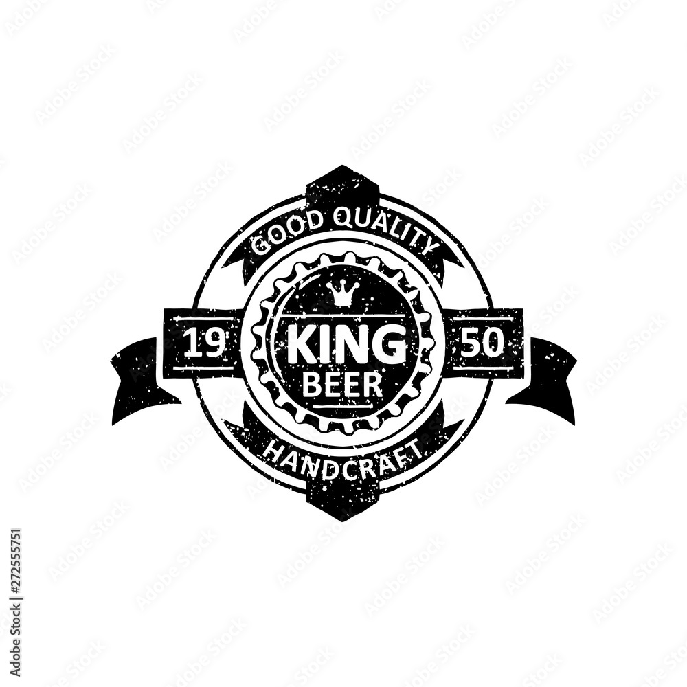 Obraz premium vintage brewery badges, labels, emblems and logo