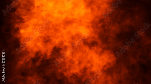 Texture of burn fire . Flames on isolated black background. Texture for flyer,card