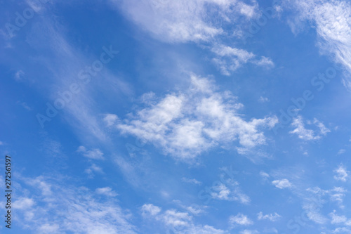 blue sky background with clouds