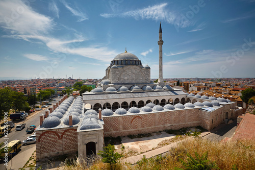 Great Muslim Mosque. Mihrimah Sultan Mosque in Fatih, Istanbul