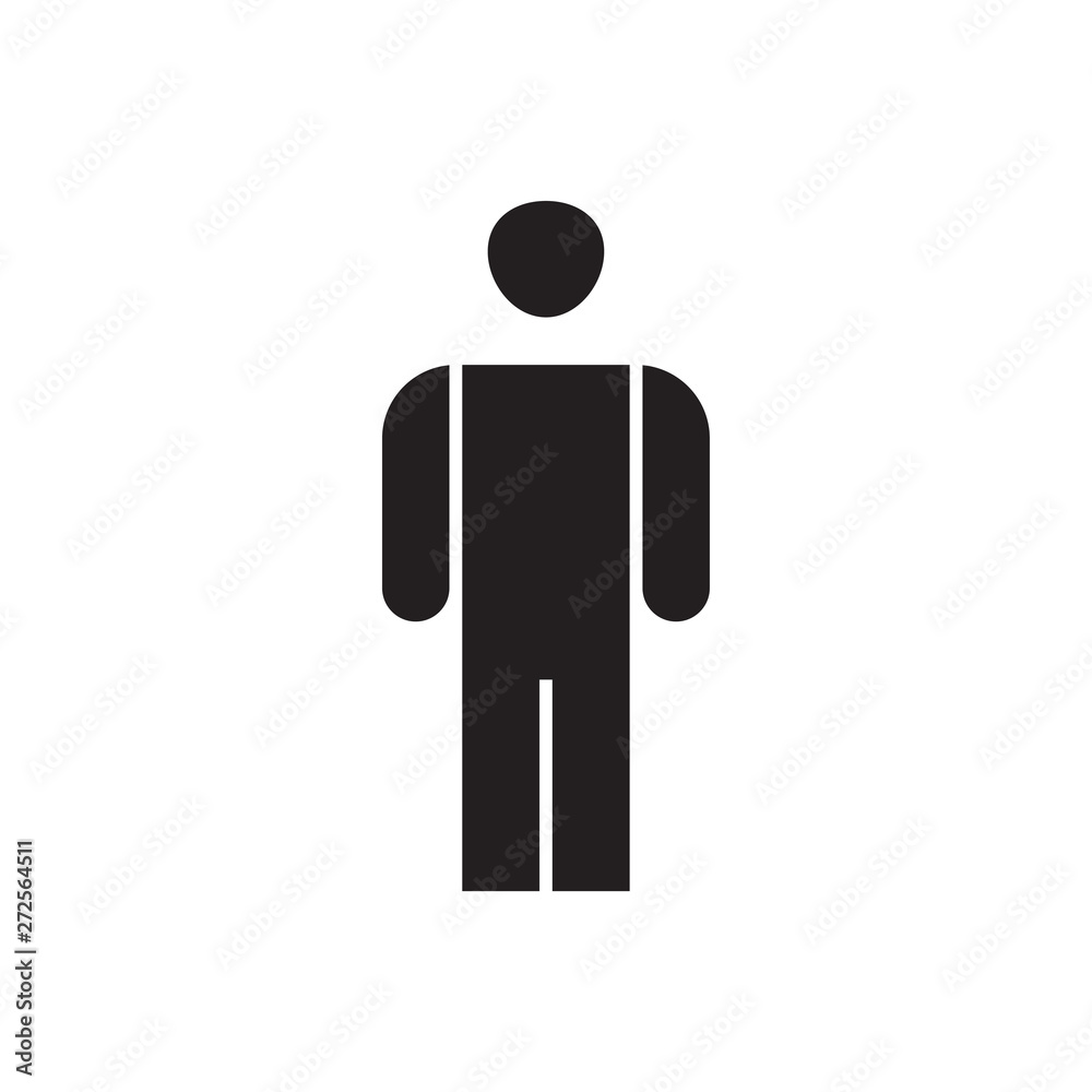 Human pose icon graphic design template vector Human pose icon graphic design template vector