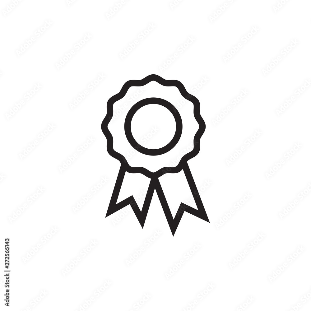 Award badge icon graphic design template vector Award badge icon graphic design template vector