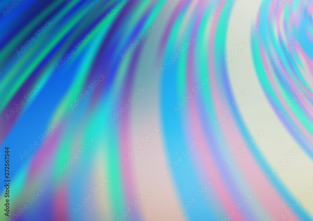 Obraz premium Light BLUE vector abstract bright template.