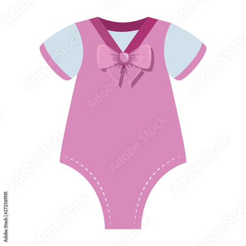cute baby girl clothes icon