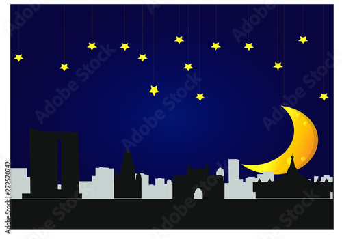 city skyline of mumbai in india