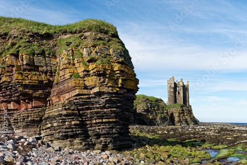 Schottland - Old Keiss - Burgruine photo