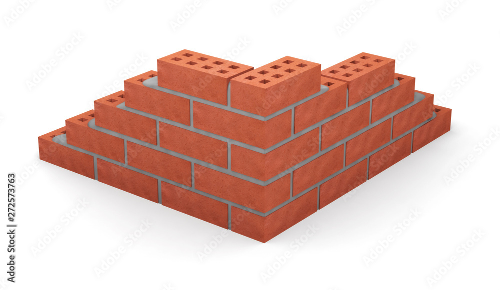 brick block red stone construction material brick block red stone construction material