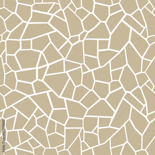 Stone seamless texture. Stone overlay texture. Mosaic tracery texture. Design background. Vector illustration.