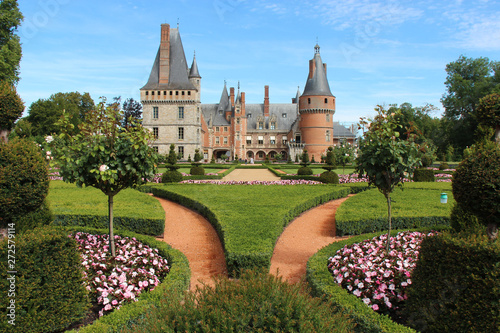 castle in maintenon (france) photo