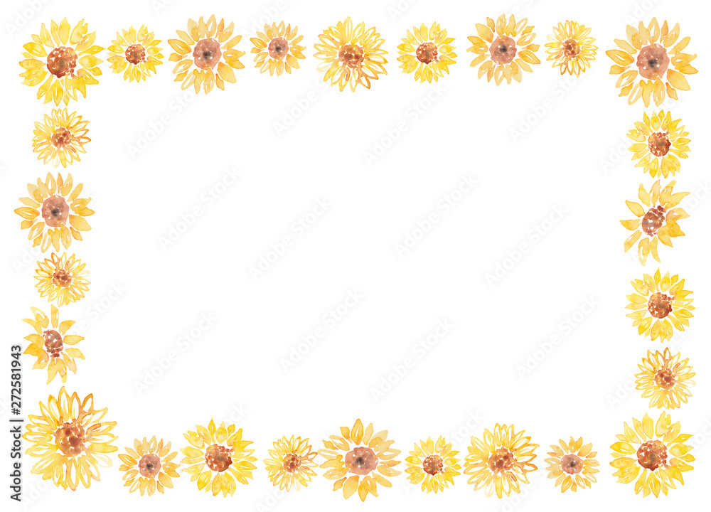 sunflower frame