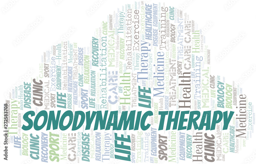 Sonodynamic Therapy word cloud. Wordcloud made with text only. Sonodynamic Therapy word cloud. Wordcloud made with text only.