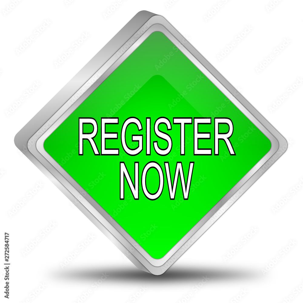 Register now Button - 3D illustration Register now Button - 3D illustration