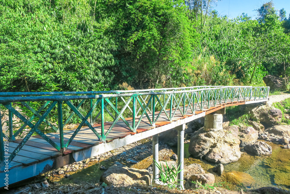 Obraz premium Jokkradin waterfall, Thong Pha Phum National Park, Kanchanaburi, Thailand