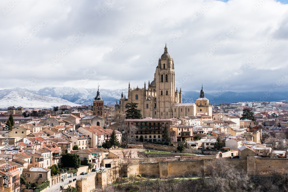 Cathedral of Segovia in Castilla y Leon