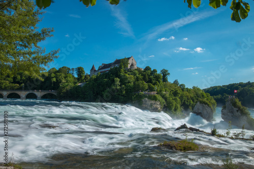 Rheinfall, Schaffhausen, Switzerland, long time exposurewater swirl photo