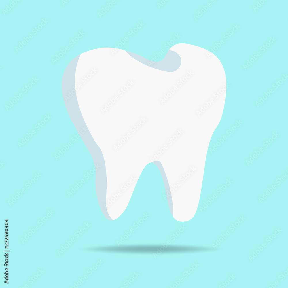 tooth wear brace on the blue background tooth wear brace on the blue background