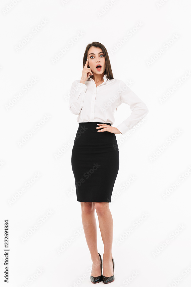 Full length portrait of an attractive young businesswoman Full length portrait of an attractive young businesswoman