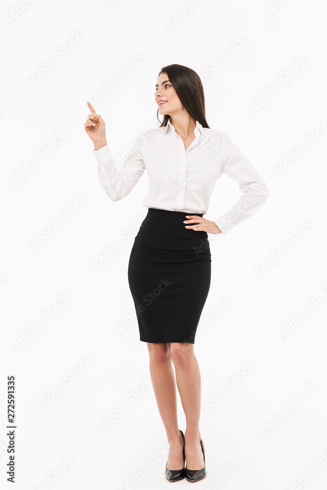 Full length portrait of an attractive young businesswoman Full length portrait of an attractive young businesswoman