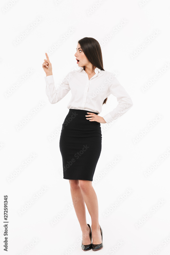 Full length portrait of an attractive young businesswoman Full length portrait of an attractive young businesswoman