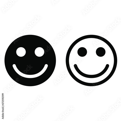Smile icon. Happy face symbol.Smile icon for your web design.