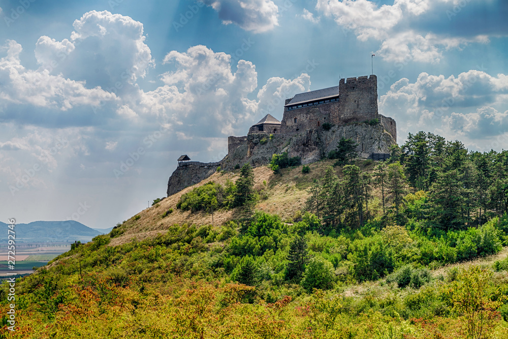 Castle of Boldogko in Hungary in Europe