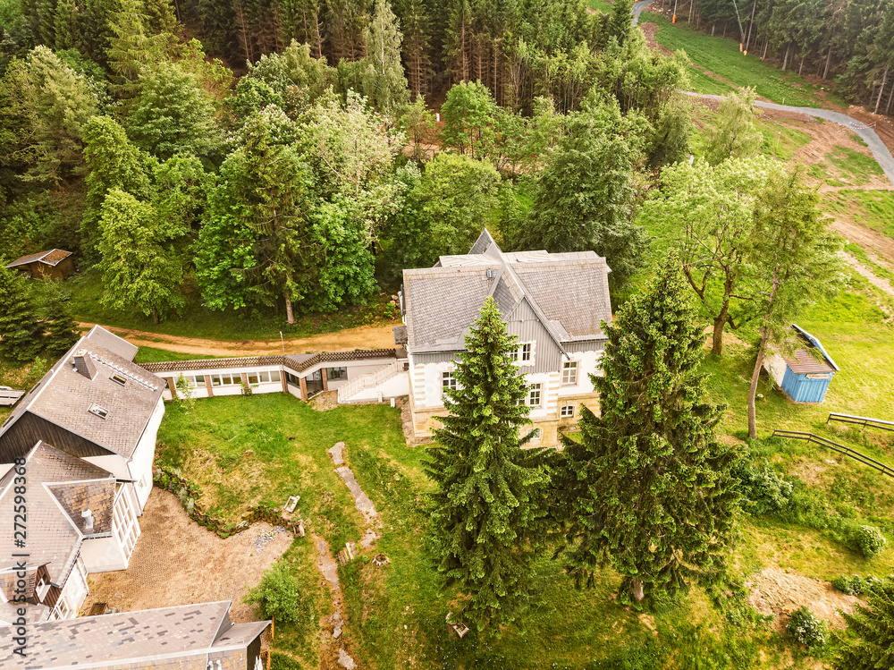 Mansion in Altenberg in Saxony on the ski slope Mansion in Altenberg in Saxony on the ski slope