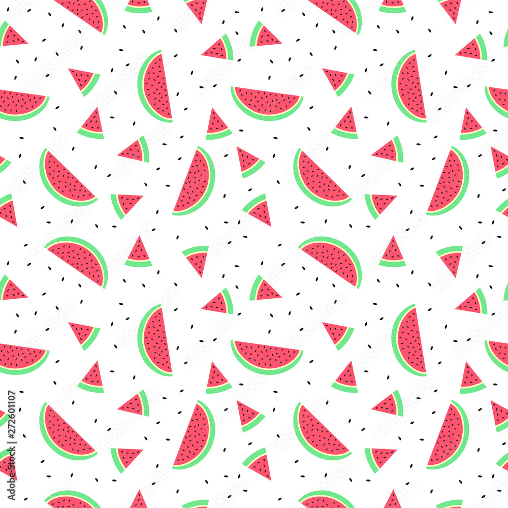 Watermelon Seamless pattern background texture Watermelon Seamless pattern background texture