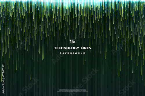 Abstract technology green lines pattern design of elements design decoration. illustration vector eps10