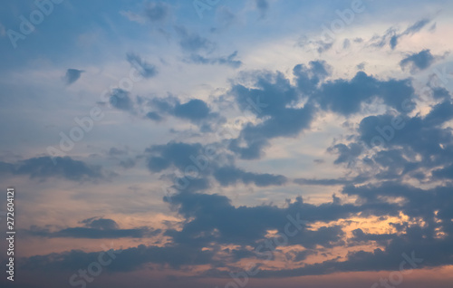 sky and cloud at the sunset time © Koto Amatsukami