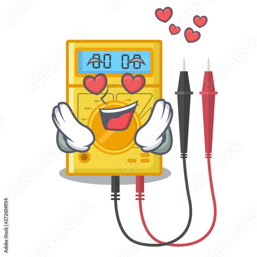 In love digital multimeter toys in cartoon shape