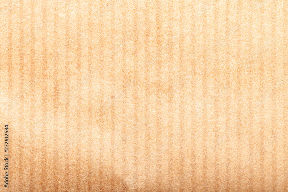 Fototapeta premium Craft paper texture withl stripes for background