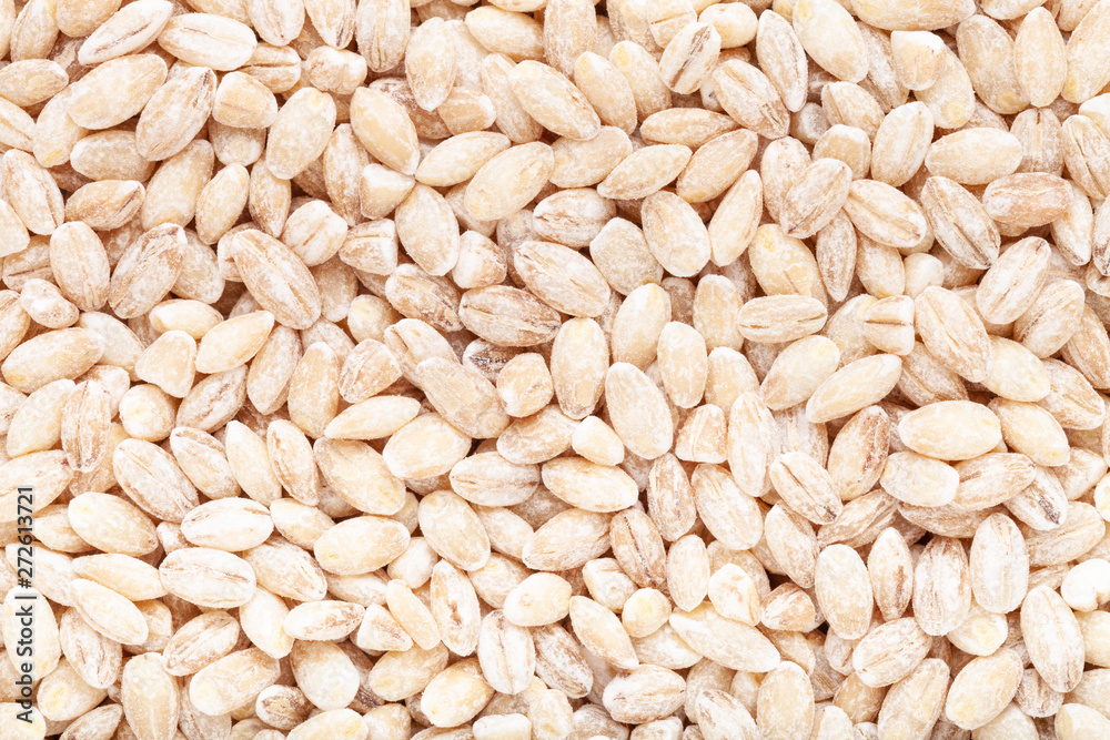 Pearl barley texture close up for background Pearl barley texture close up for background