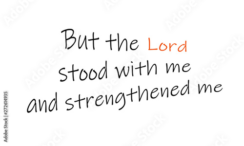 Christian faith, typography for print or use as poster, card, flyer or T shirt
