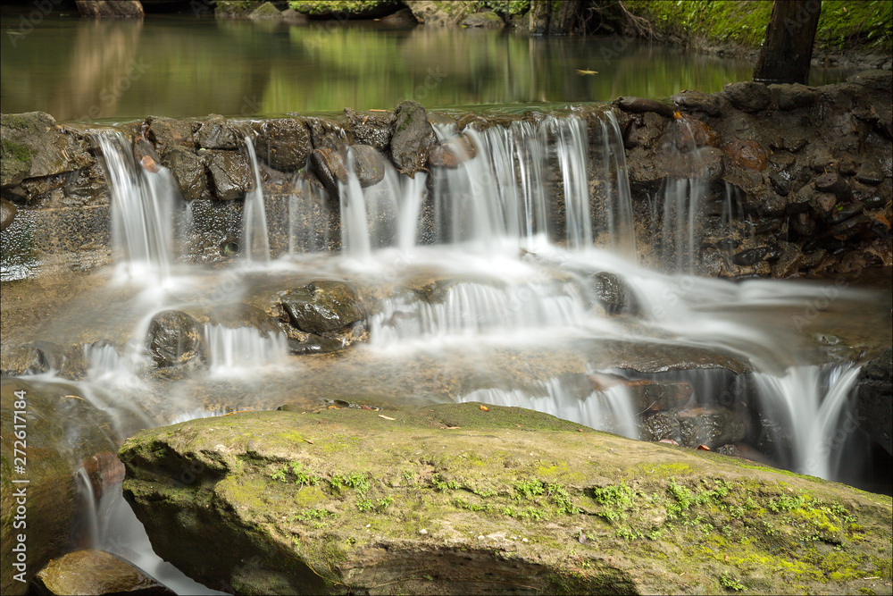 Fototapeta premium wodospad w lesie