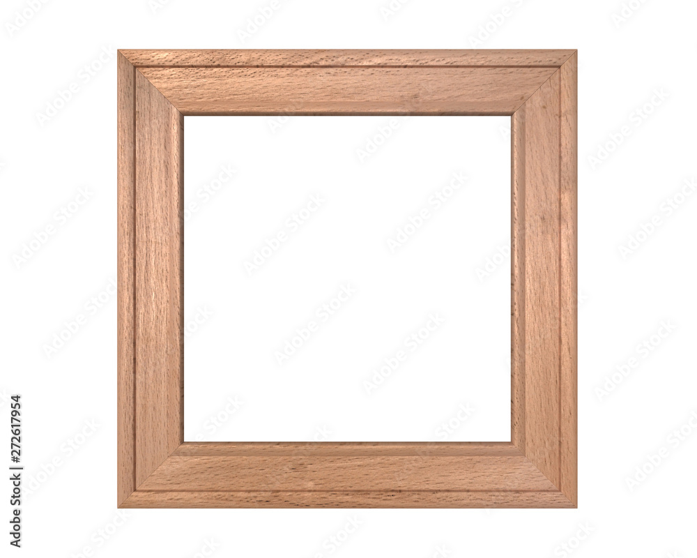 1x1 square old wooden frame mockup. Realisitc wood sign. Isolated picture frame mock up template on white background. 3D render. 1x1 square old wooden frame mockup. Realisitc wood sign. Isolated picture frame mock up template on white background. 3D render.