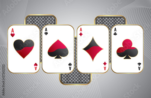 Shirt playing cards.Playing Card Back Designs.Playing cards background.Banner