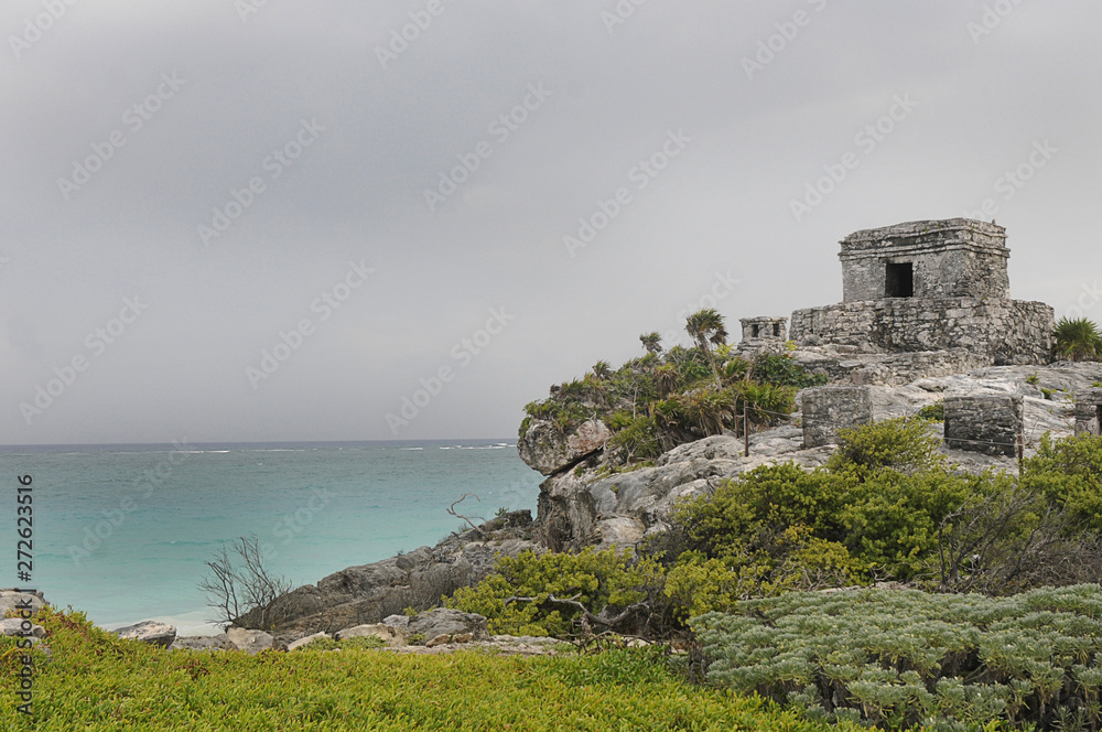 Tulum is the only Mayan city built on the coast