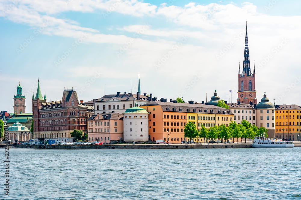 Old town (Gamla Stan) cityscape, Stockholm, Sweden