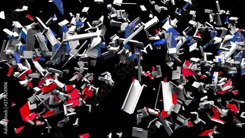 4K Text Bumper America Votes