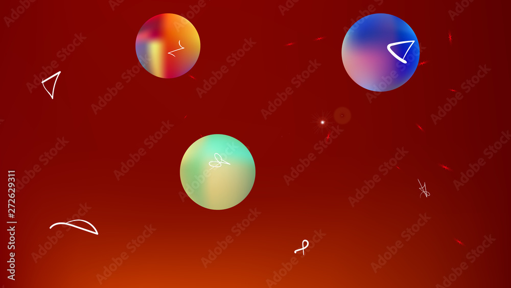 Creative abstract space fantasy crisp. Creative abstract space fantasy crisp.