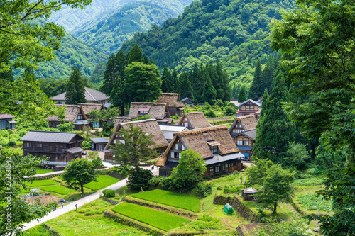 初夏の五箇山　相倉集落